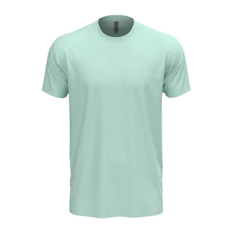 Tricou cu guler la baza gâtului pentru bărbați și femei Ice Blue S