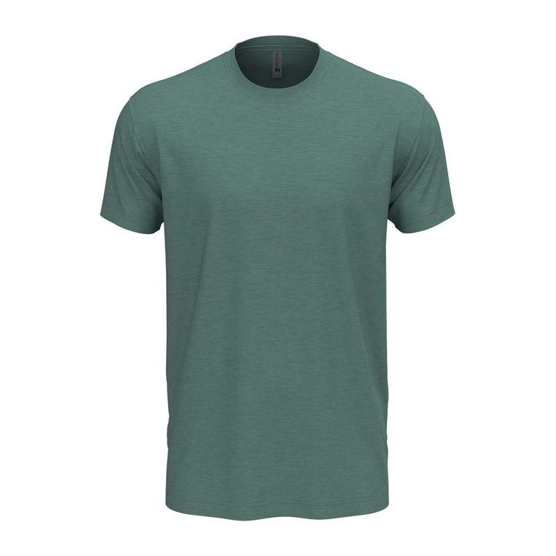 Tricou cu guler la baza gâtului pentru bărbați și femei Indigo S