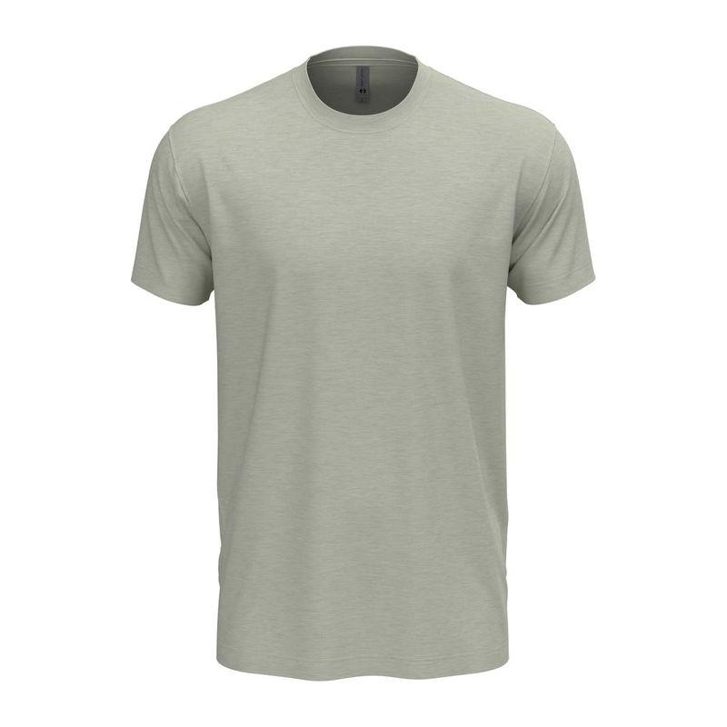 Tricou cu guler la baza gâtului pentru bărbați și femei Silk S