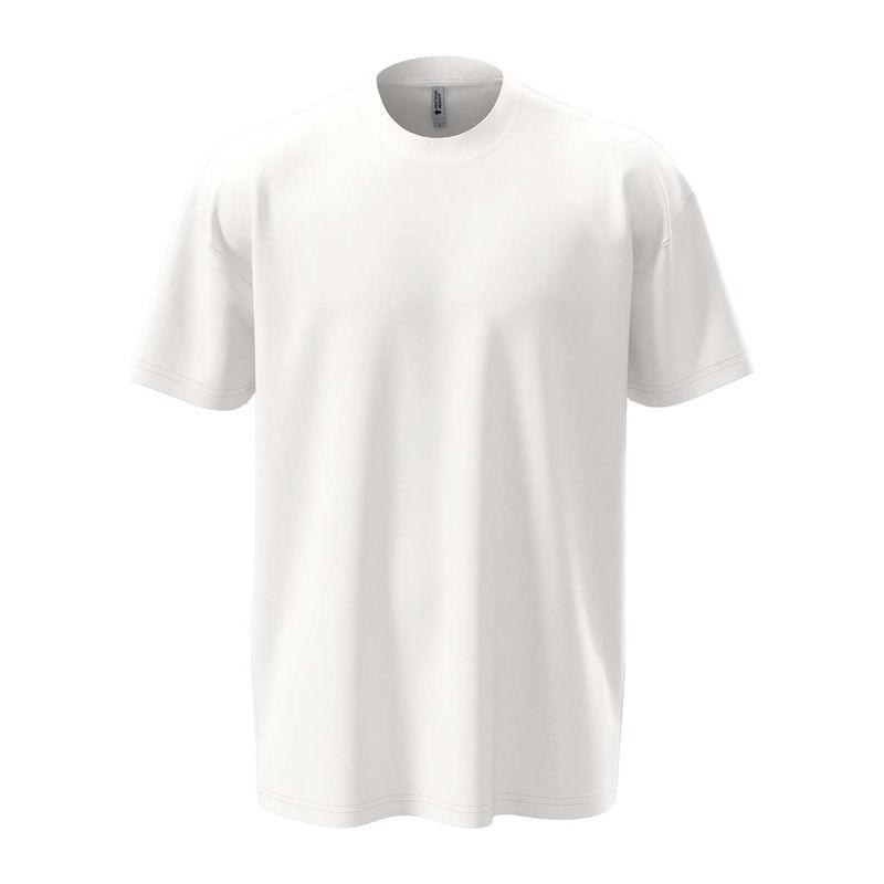 Tricou cu guler la baza gâtului pentru bărbați și femei Alb 3XL