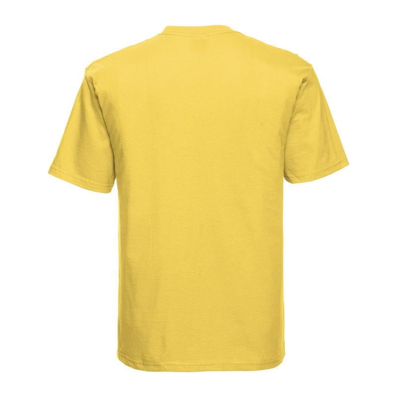 Tricou clasic autentic Galben XXL