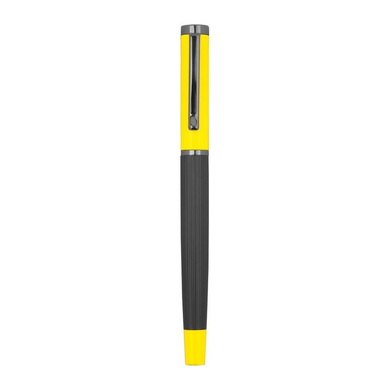 Set de scris din metal Galben