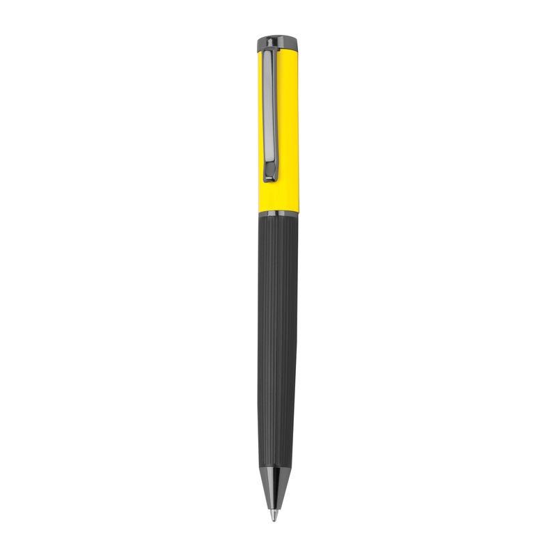 Set de scris din metal Galben