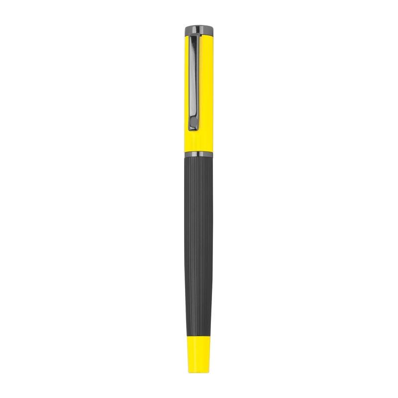Set de scris din metal Galben