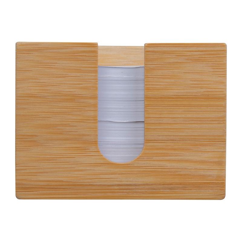 Cutie de notițe din bambus Beige