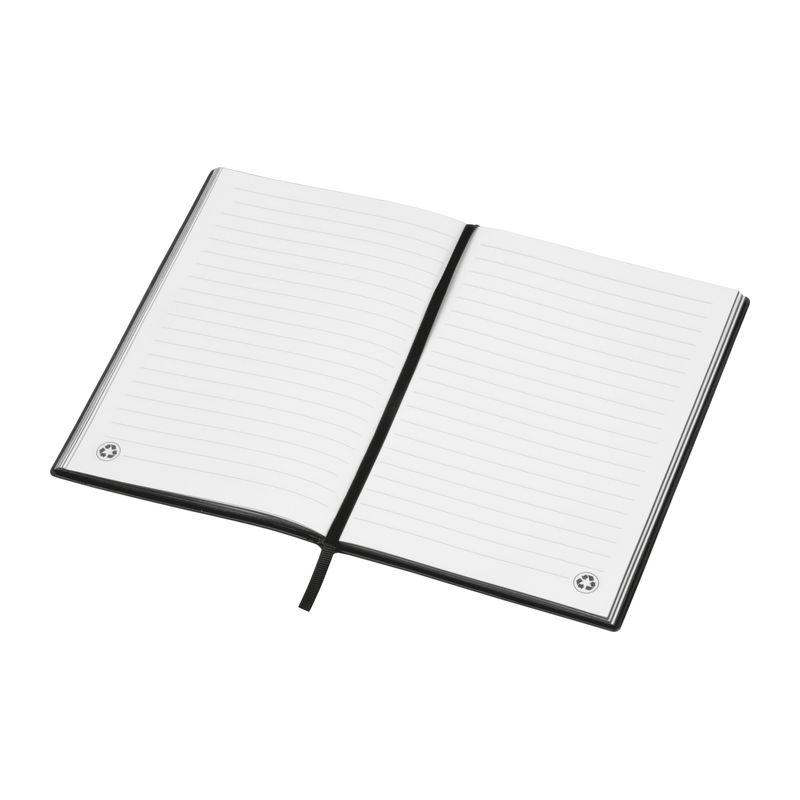 Notes A5 din PU moale Negru