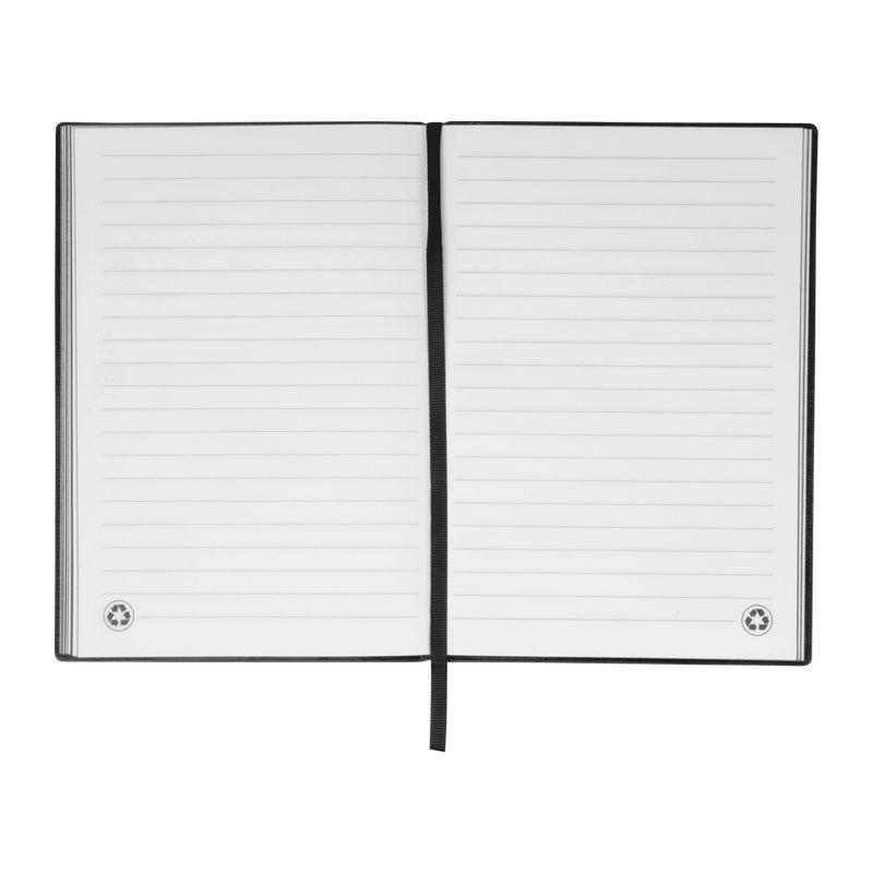 Notes A5 din PU moale Negru