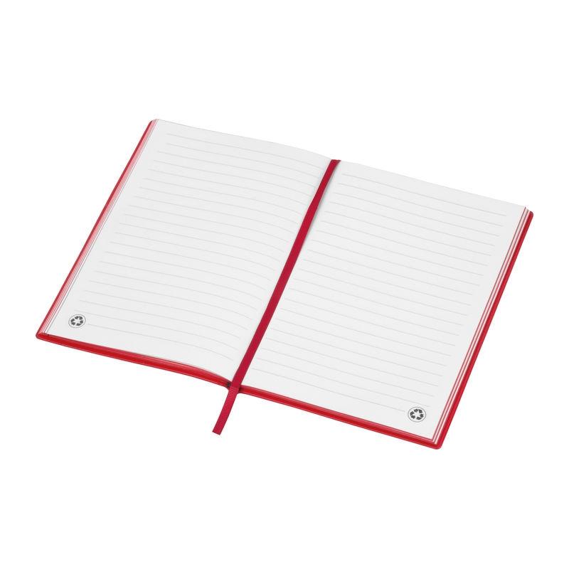 Notes A5 din PU moale Roșu