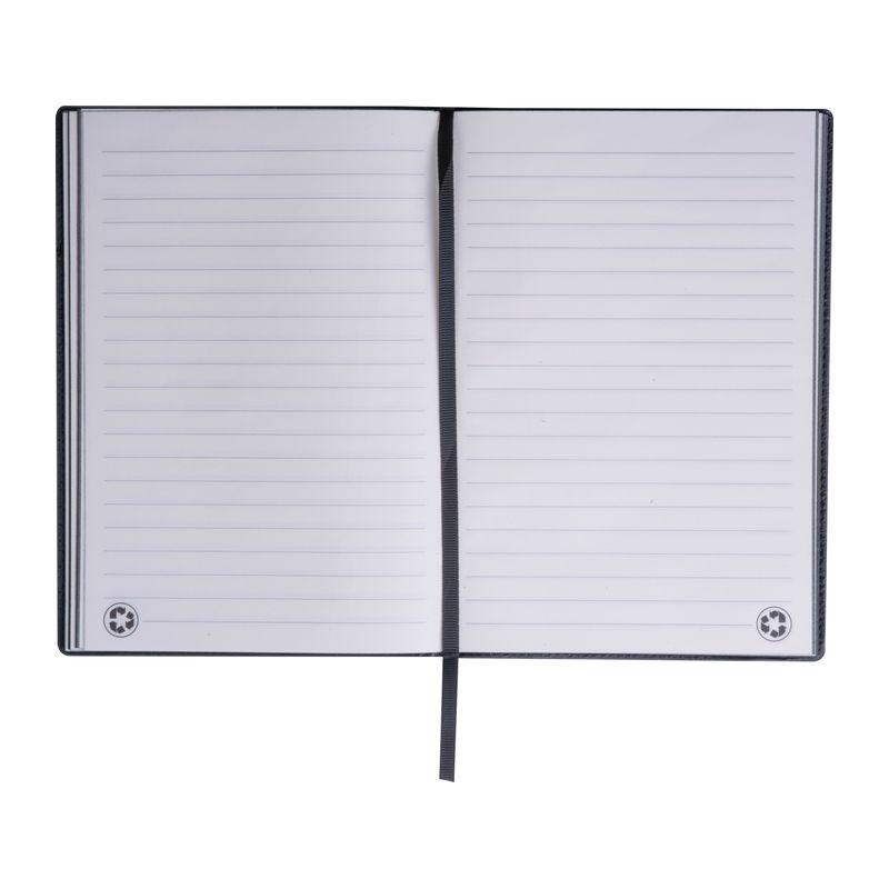 Notes A5 din PU moale Negru