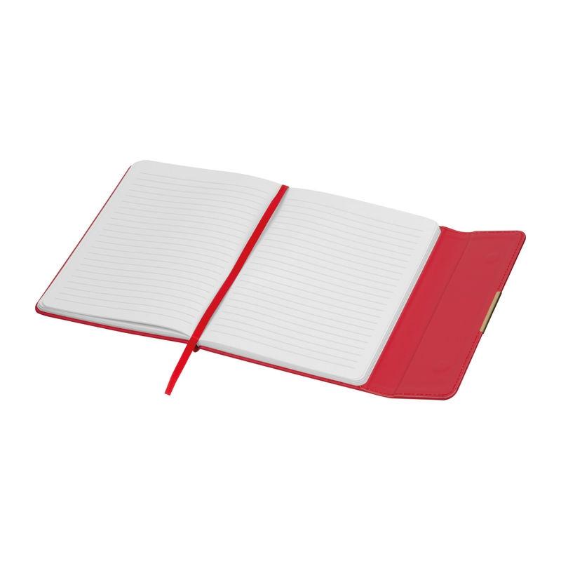 Notes A5 cu închidere magnetică Roșu