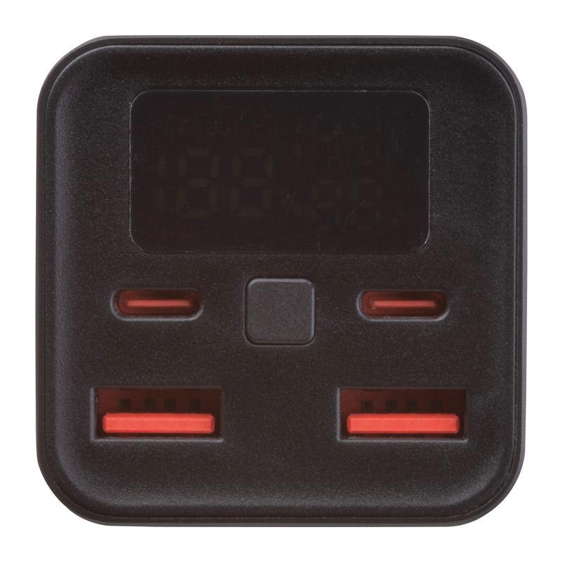 Powerbank din aluminiu de 20000 mAh Negru