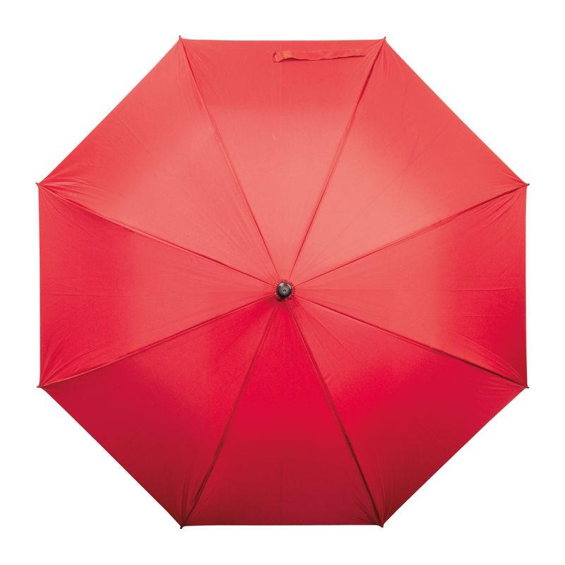 Umbrelă cu mâner inelar Roșu