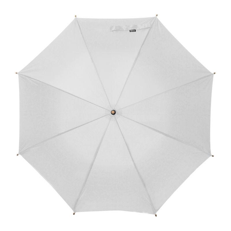 Umbrelă din bambus Alb