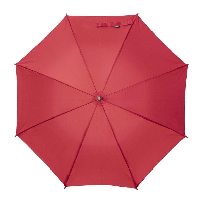 Umbrelă din bambus Roșu