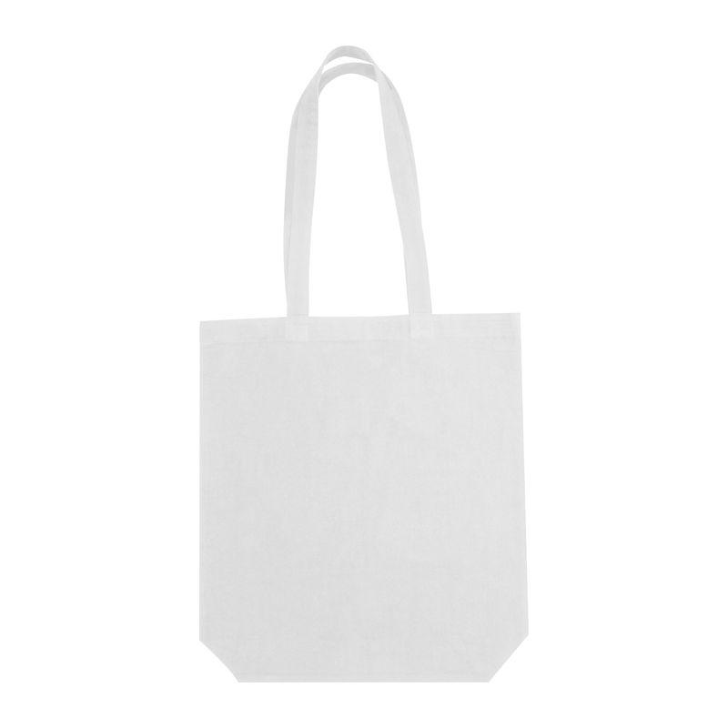 Sacoșă din bumbac Fairtrade, 180 g/m² Alb