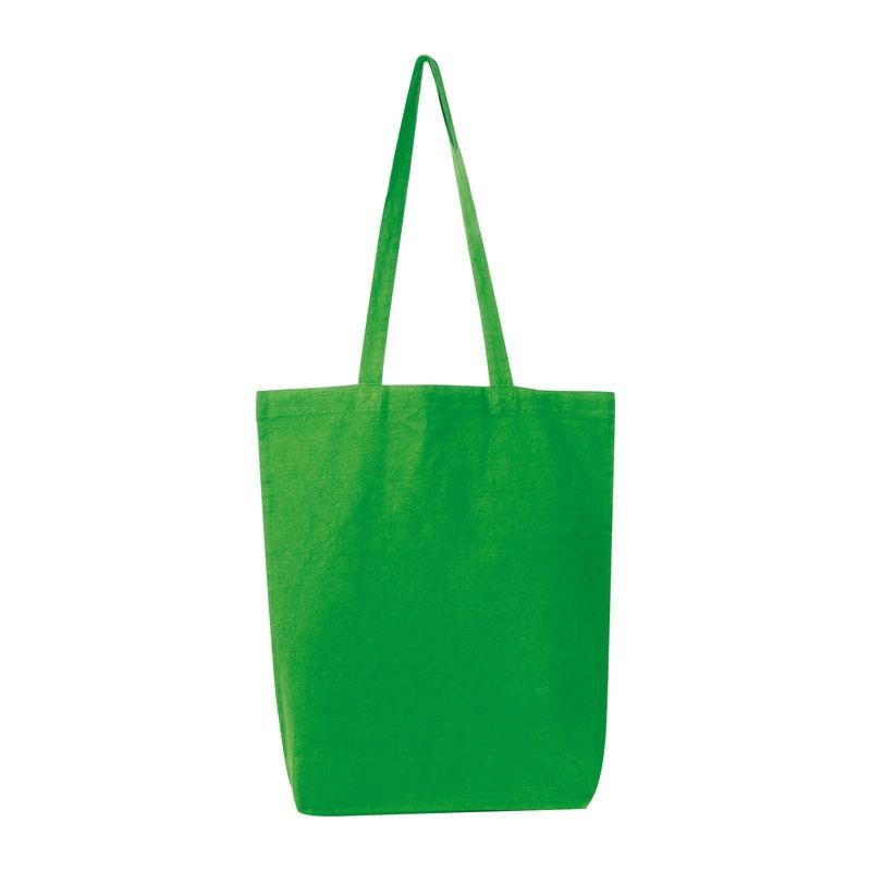 Sacoșă din bumbac Fairtrade, 180 g/m² Verde