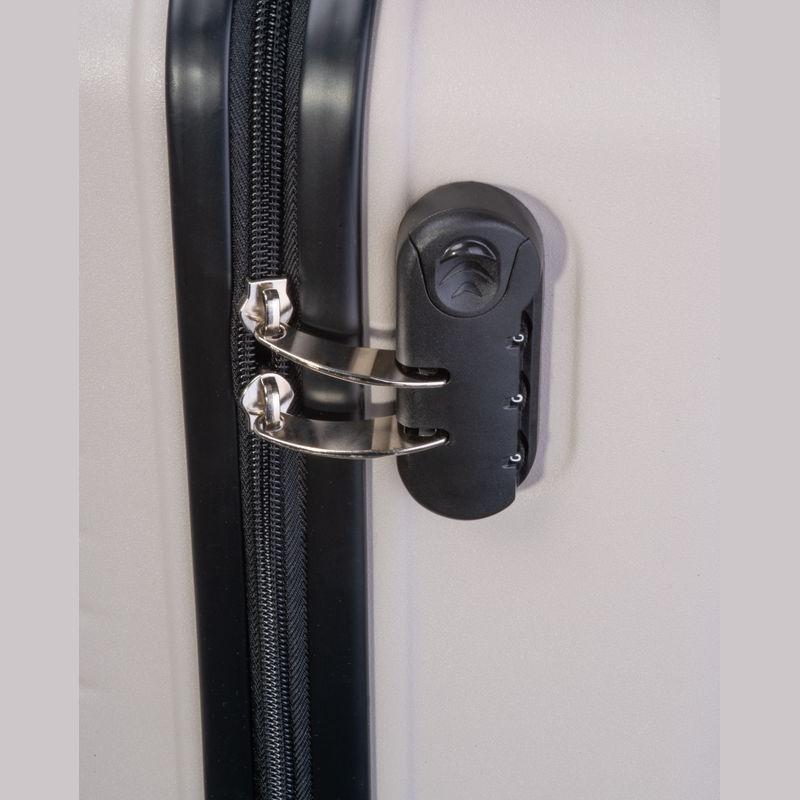 Valiză ABS cu finisaj mat, onboard Beige