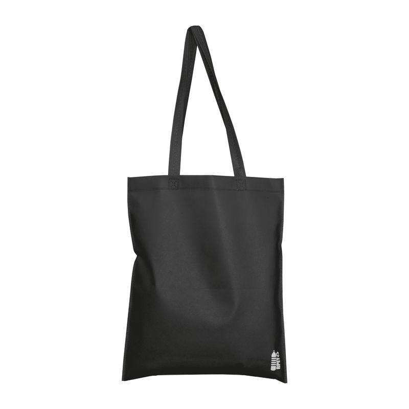 Sacoșă nețesută, 70 gsm Negru
