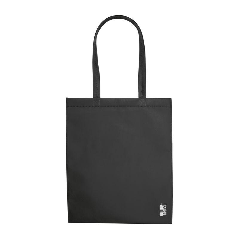 Sacoșă nețesută, 70 gsm Negru