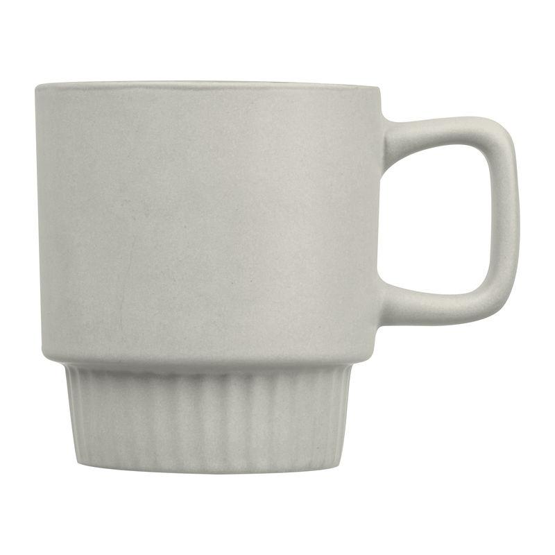 Cană ceramică mată, 300 ml Gri
