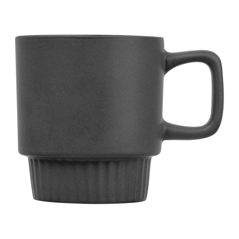 Cană ceramică mată, 300 ml Negru