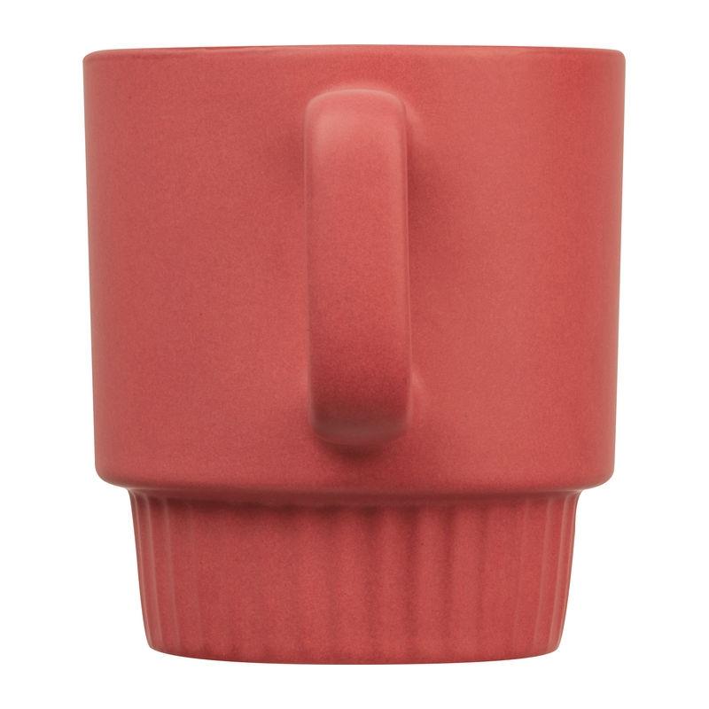 Cană ceramică mată, 300 ml Roșu