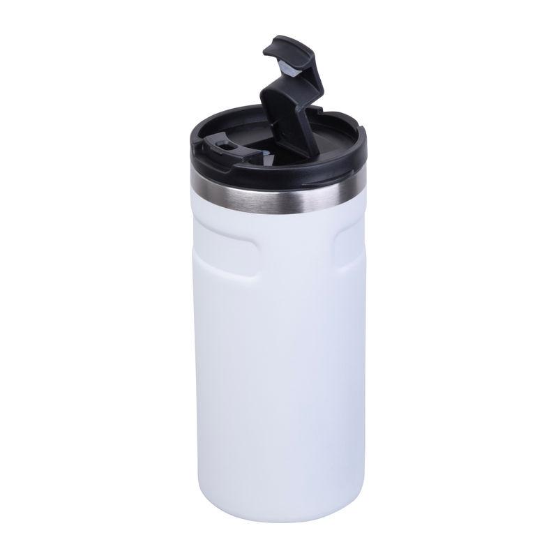 Cană termos cu perete dublu, 450 ml Alb