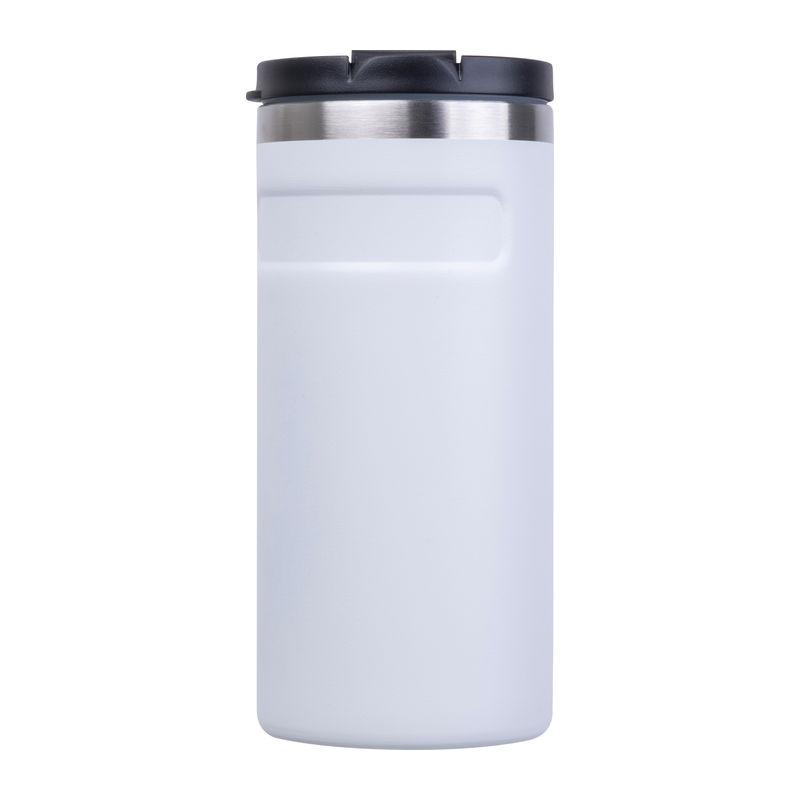 Cană termos cu perete dublu, 450 ml Alb