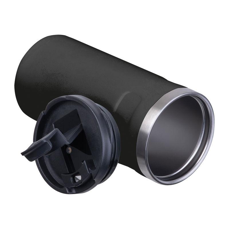 Cană termos cu perete dublu, 450 ml Negru