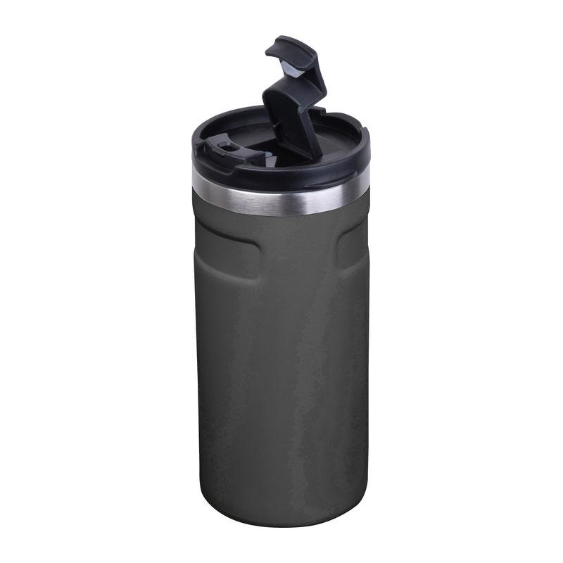 Cană termos cu perete dublu, 450 ml Negru