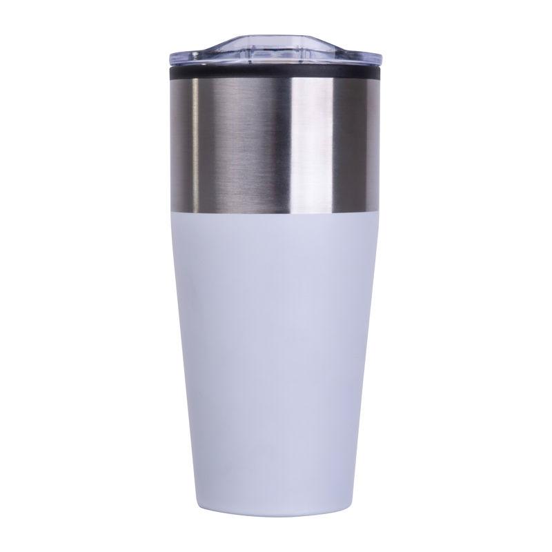Pahar termoizolant cu perete dublu, 600 ml Alb