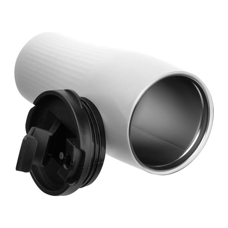 Cană termos inox vacuum, 500 ml Alb