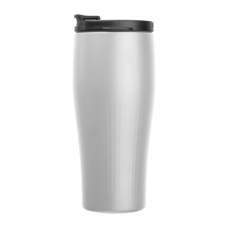 Cană termos inox vacuum, 500 ml Alb