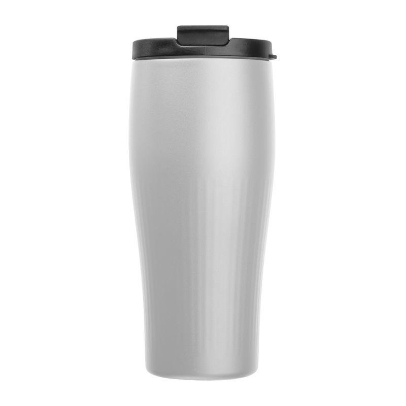 Cană termos inox vacuum, 500 ml Alb