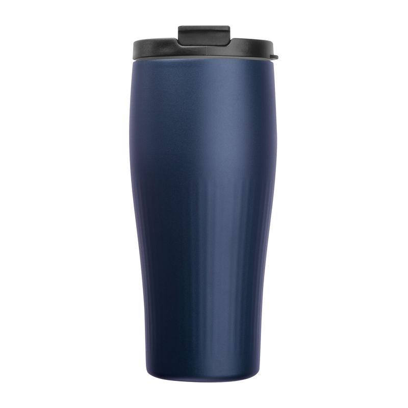Cană termos inox vacuum, 500 ml Albastru închis