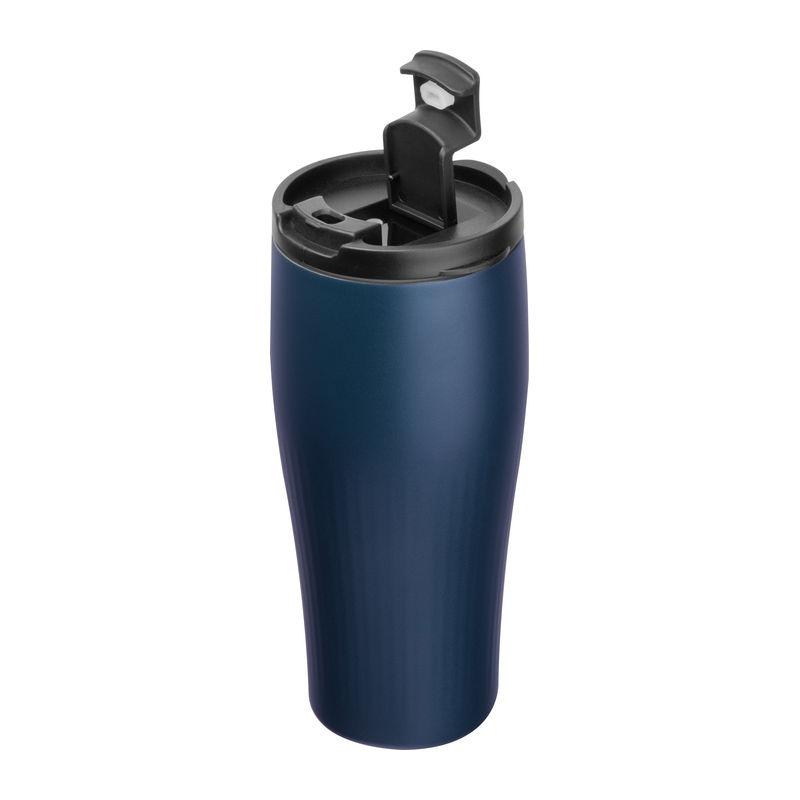 Cană termos inox vacuum, 500 ml Albastru închis