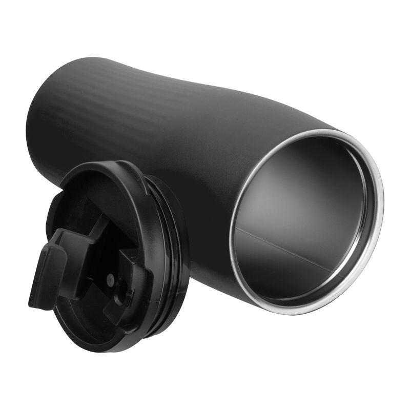 Cană termos inox vacuum, 500 ml Negru