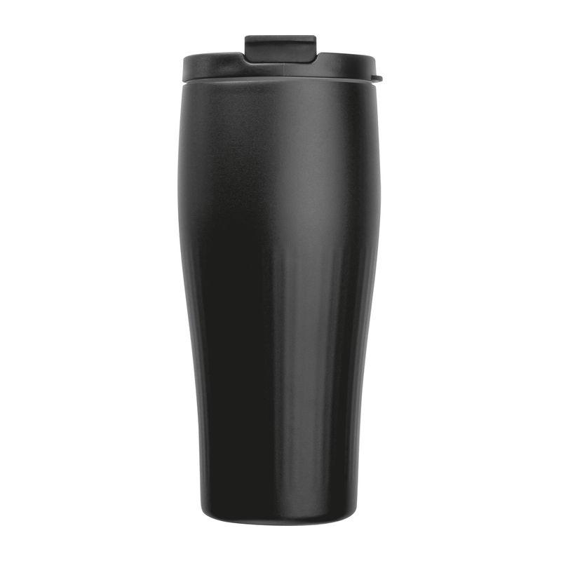 Cană termos inox vacuum, 500 ml Negru