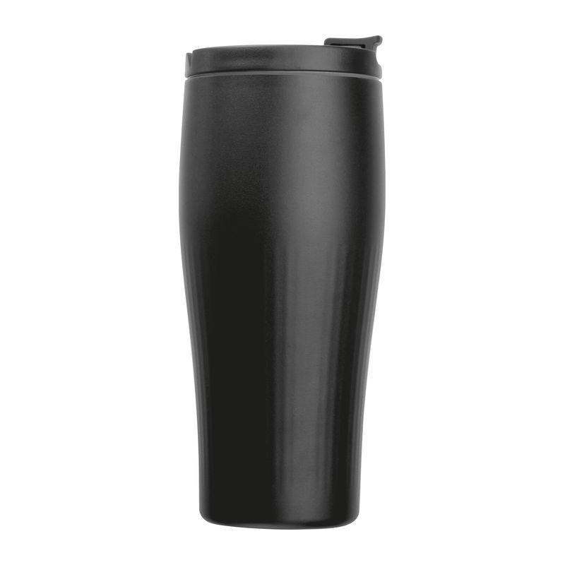 Cană termos inox vacuum, 500 ml Negru