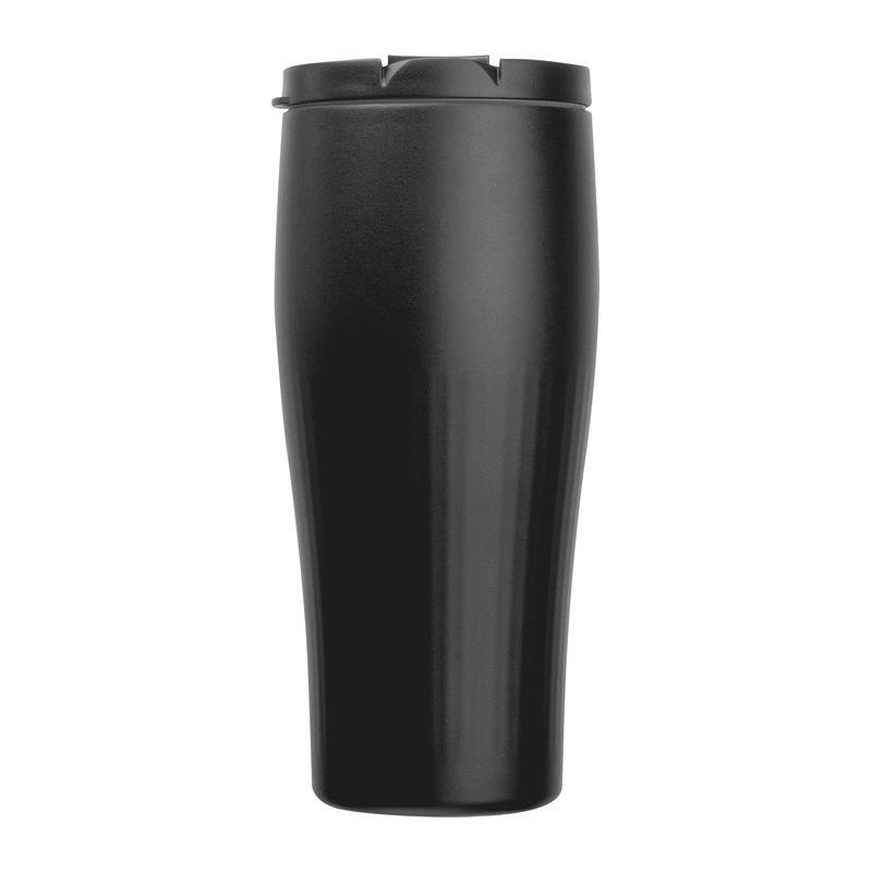 Cană termos inox vacuum, 500 ml Negru