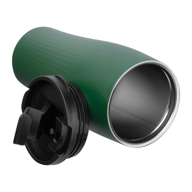 Cană termos inox vacuum, 500 ml Verde Inchis