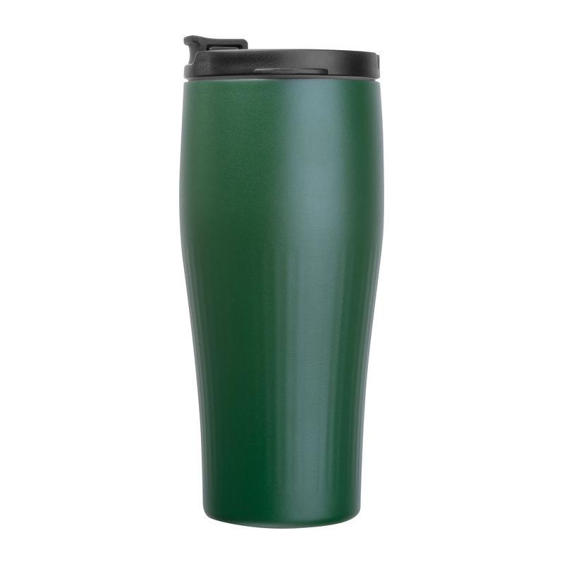 Cană termos inox vacuum, 500 ml Verde Inchis