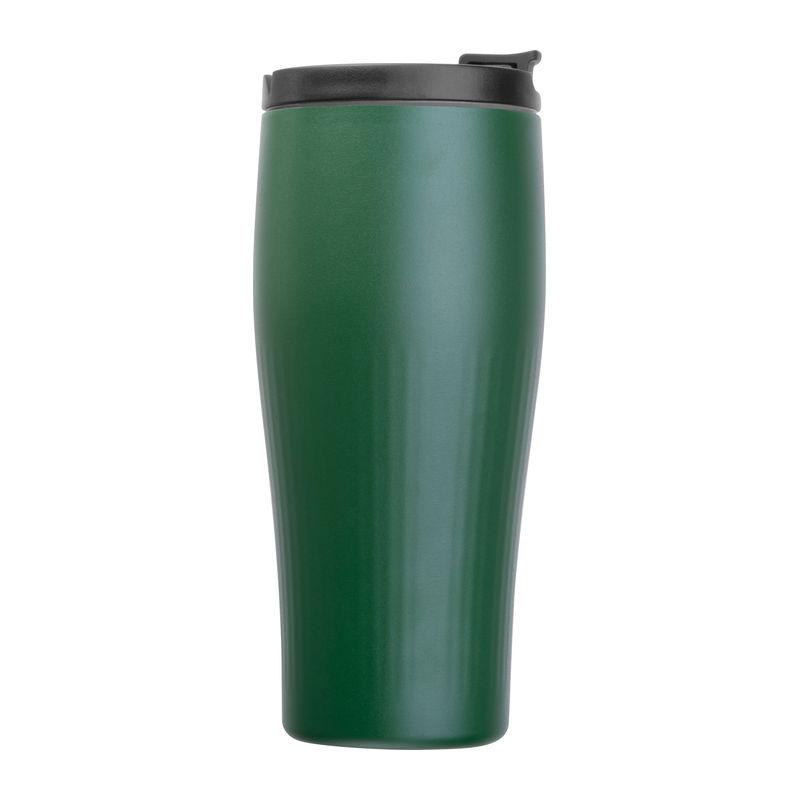 Cană termos inox vacuum, 500 ml Verde Inchis