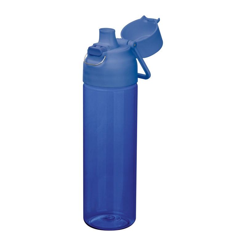 Sticlă transparentă tritan, 750 ml Albastru