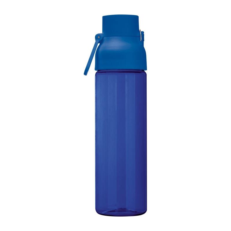 Sticlă transparentă tritan, 750 ml Albastru