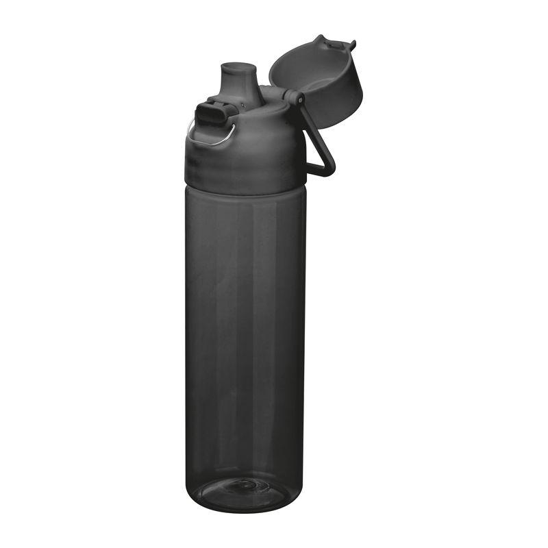 Sticlă transparentă tritan, 750 ml Negru