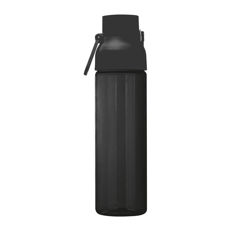 Sticlă transparentă tritan, 750 ml Negru