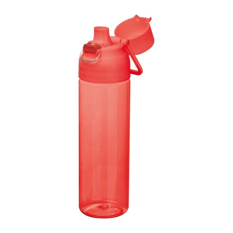 Sticlă transparentă tritan, 750 ml Roșu