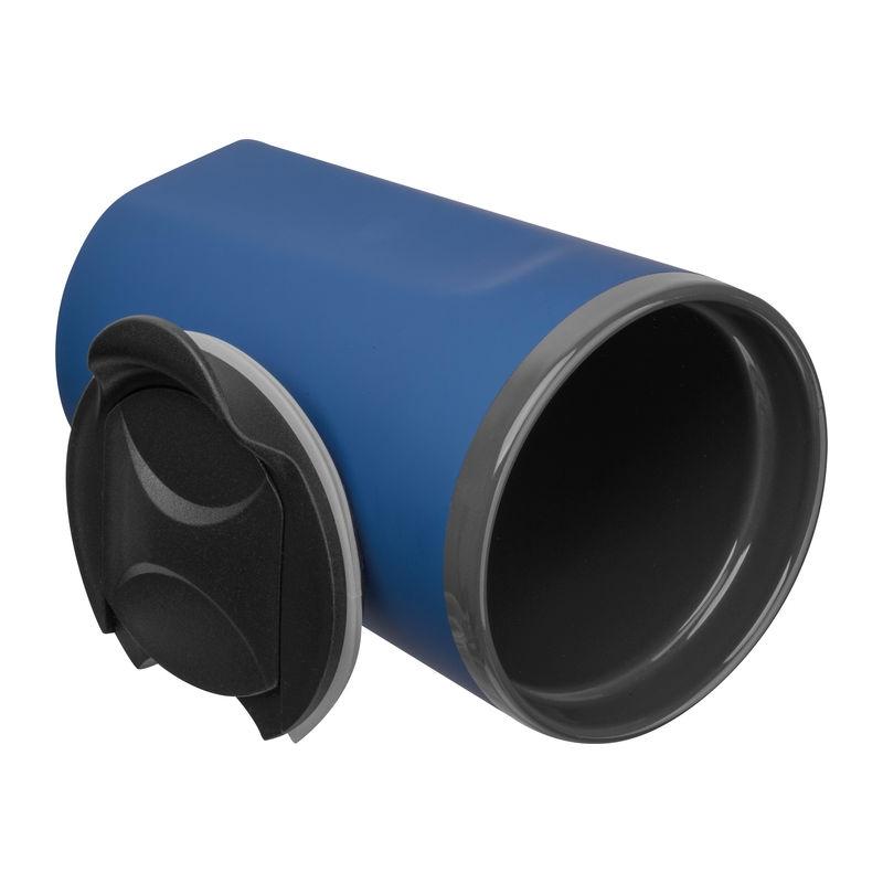 Cană ceramică cauciucată, 400 ml Albastru închis