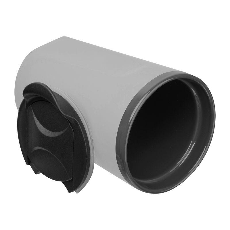 Cană ceramică cauciucată, 400 ml Gri
